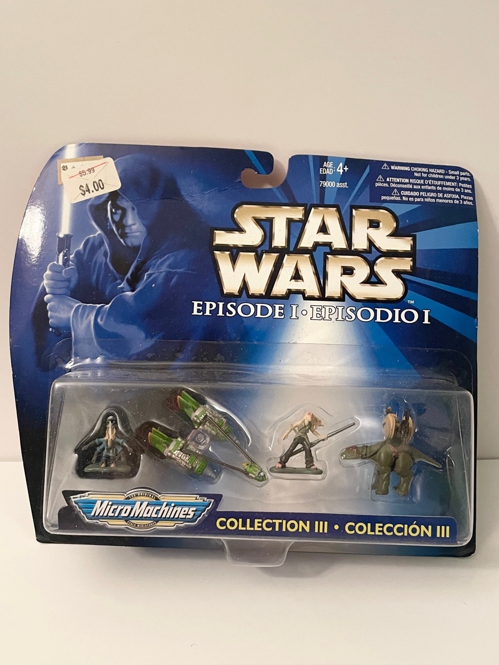 Vintage Star Wars Micro Machines Episode I Collection III